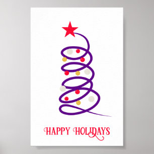 Poster Sapin de Noël