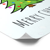 Poster Sapin de Noël (Coin)