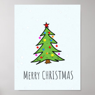 Poster Sapin de Noël
