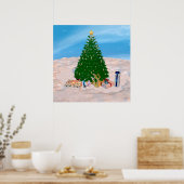 Poster Sapin de Noël (Cuisine)