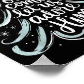 Poster Sapin de Noël Oh venez laissez Jésus nous l'adorer (Coin)