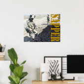 Poster Sapper (Bureau à domicile)