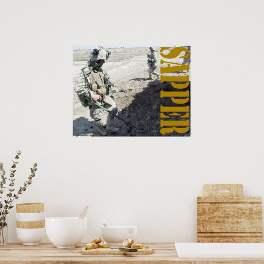 Poster Sapper (Cuisine)