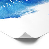 Poster Sapphire Cartes de Mariage et Cadeaux Sapphire (Coin)