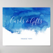 Poster Sapphire Cartes de Mariage et Cadeaux Sapphire (Devant)