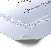 Poster Sapphire Gem & Parties scintillant 45e anniversair (Coin)