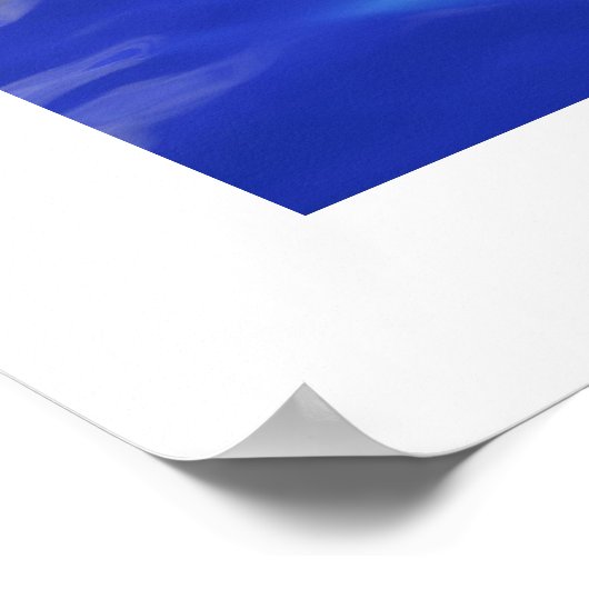 Poster Sapphire Waves (Coin)