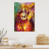 POSTER SAPPHO, DANSE MUSIQUE ET POÉSIE (Cuisine)