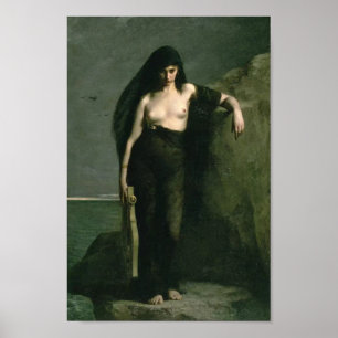 Poster Sappho De Charles Auguste Mengin
