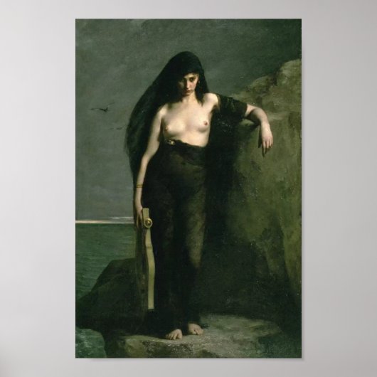 Poster Sappho De Charles Auguste Mengin (Devant)