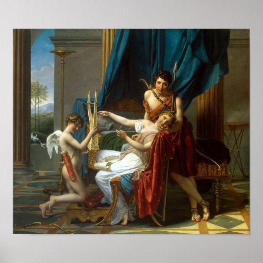 Poster Sappho et Phaon par David (Devant)