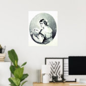 Poster Sappho, gravée par Pye, 1774 (Bureau à domicile)