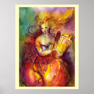 POSTER SAPPHO, MUSIQUE DE DANSSE ET POÉSIE