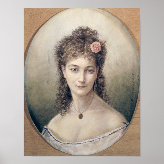 Poster Sarah Bernhardt 1869 (Devant)