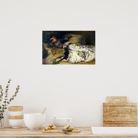 Poster Sarah Bernhardt 1871 (Cuisine)