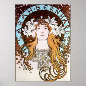 Poster Sarah Bernhardt - Alphonse Mucha (Devant)
