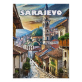 Poster Sarajevo, ville d'espoir et de mémoire (Devant)