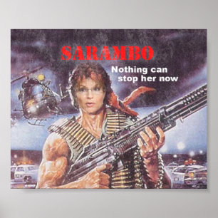 Poster SARAMBO - Rien Ne Peut L'Arrêter