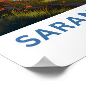 Poster Saranac Lake New York (Coin)