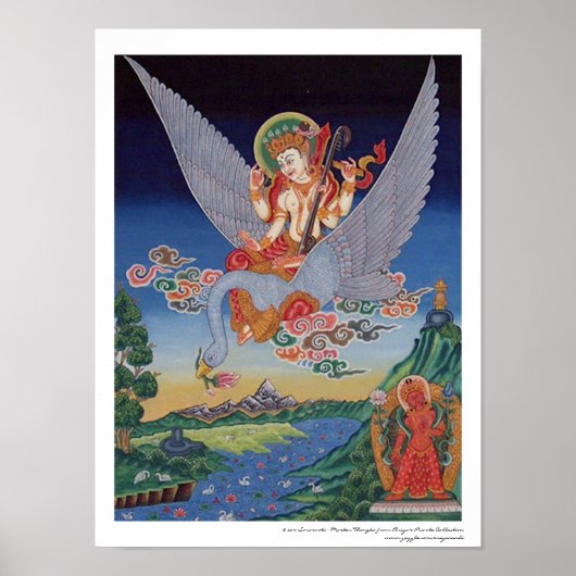 Poster Sarasvati (Devant)