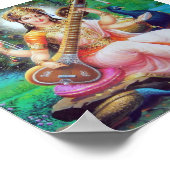 Poster saraswati (Coin)