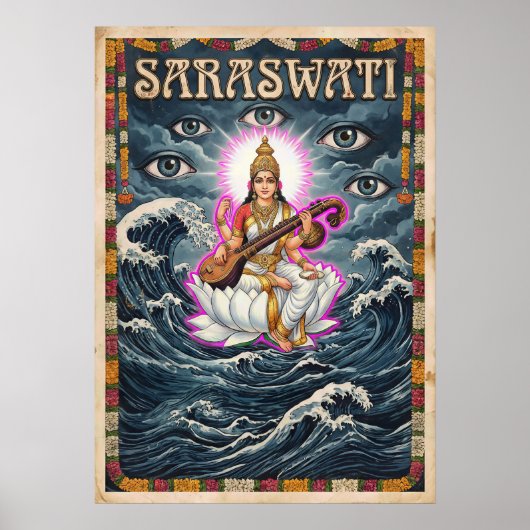 Poster Saraswati V03 (Devant)