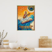 Poster Saraswati V05 (Cuisine)