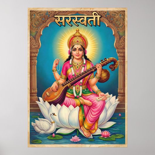 Poster Saraswati V06 (Devant)