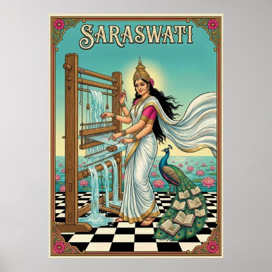 Poster Saraswati V09 (Devant)