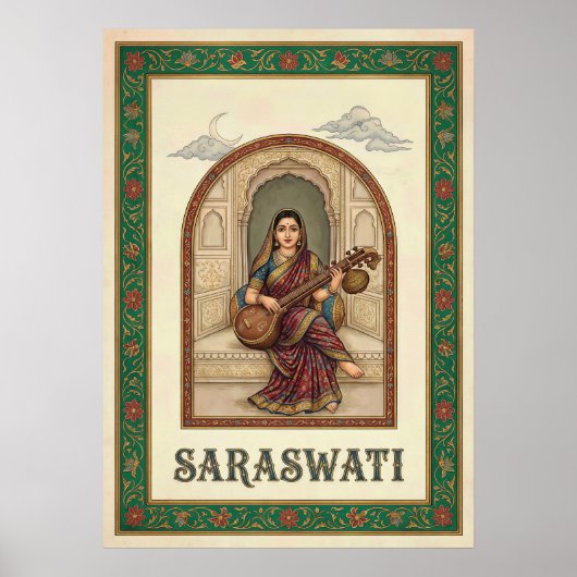 Poster Saraswati V11 (Devant)