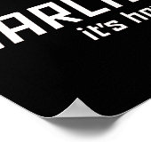 Poster SARCASM... C'EST COMME ÇA QUE JE ROULE drôle sarca (Coin)
