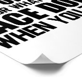 Poster Sarcasme - Je ne suis pas responsable de ce que mo (Coin)