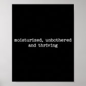 Poster Sarcastic Quote Saying Work Gift Unbothered And Th (Devant)