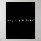 Poster Sarcastic Quote Work Saying Snarky Gift Profanity  (Devant)