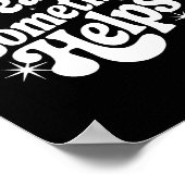 Poster Sarcastic Work Quote Office Gift Swearing Sometime (Coin)