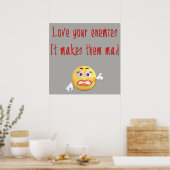 Poster Sarcastique Drôle Dit et Citations Salé Sarcasme (Cuisine)