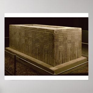 Poster Sarcophage d'Abu Roach (calcaire) (voir aussi 3