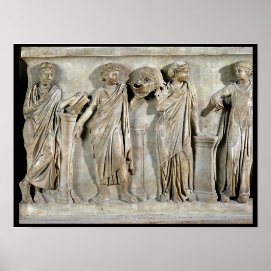 Poster Sarcophage des Muses 2 (Devant)