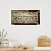 Poster Sarcophage des Muses, romain (marbre) (Cuisine)