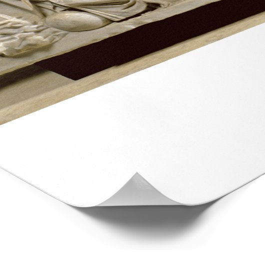 Poster Sarcophage des Muses, romain (marbre) (Coin)