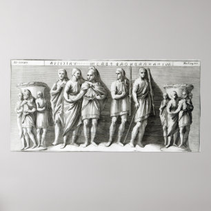 Poster Sarcophage étrusque