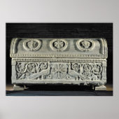 Poster Sarcophagus of bishop Theodore (Devant)