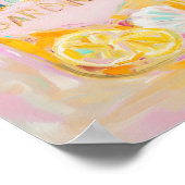 Poster Sardines Peinture Côtière Imprimer Cuisine Mur Art (Coin)