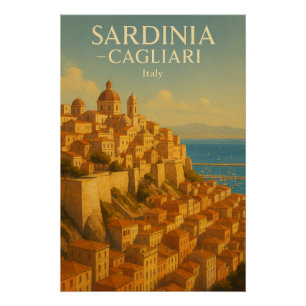Poster SARDINIA — CAGLIARI voyage 2026