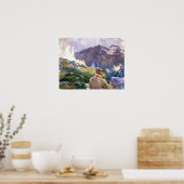 Poster Sargent - Artiste Dans Le Simplon 1909 (Cuisine)