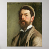Poster Sargent - Autoportrait 1892 (Devant)