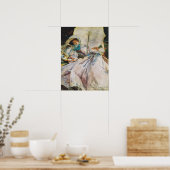 Poster Sargent - Dame Mit Sonnenschirm 1900 (Cuisine)