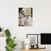 Poster Sargent - Dame Mit Sonnenschirm 1900 (Bureau à domicile)