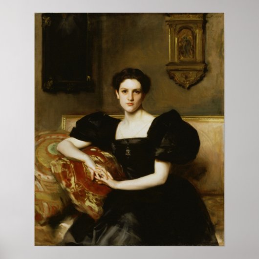 Poster Sargent - Elizabeth Winthrop Chanler, Mme Chapman (Devant)