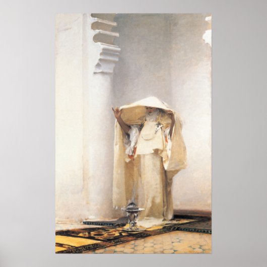Poster Sargent - Fumee D'Ambre Gris 1880 (Devant)